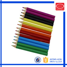 Educational stationery school use 3.5 inch mini color pencil